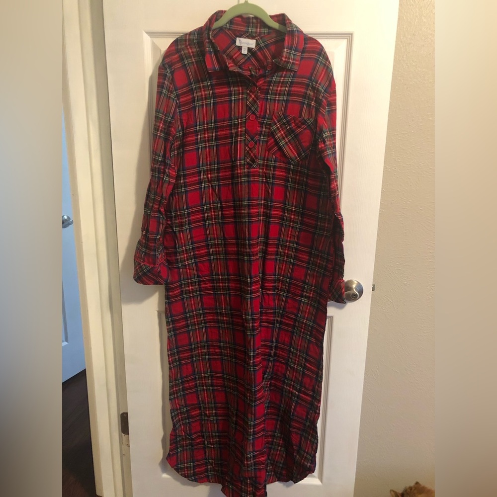 Pajamagram flannel nightgown size medium